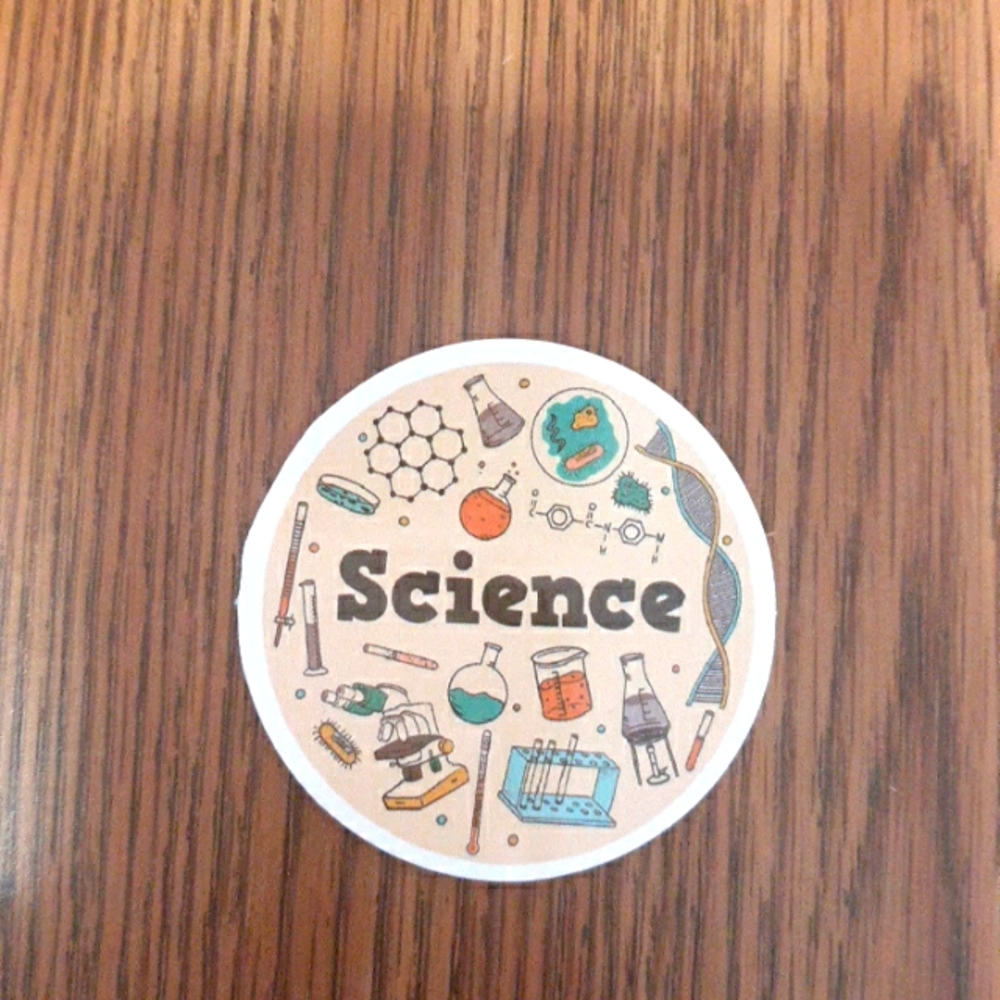 Science sticker